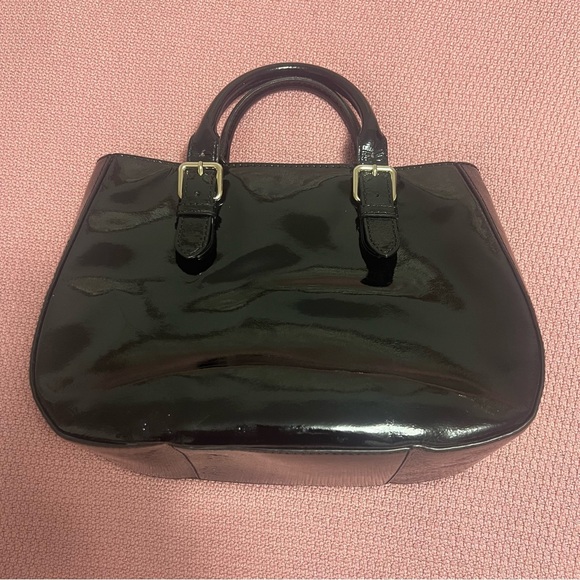 Kate Spade New York Cameron Street Miles Black Patent Leather Shoulder Bag - Picture 3 of 9